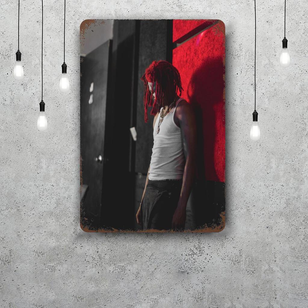 lil durk Decor Vintage Metal Signs Tin Signs Captain Poster Decor for Bar Pub Club Man Cave Wall Decoration