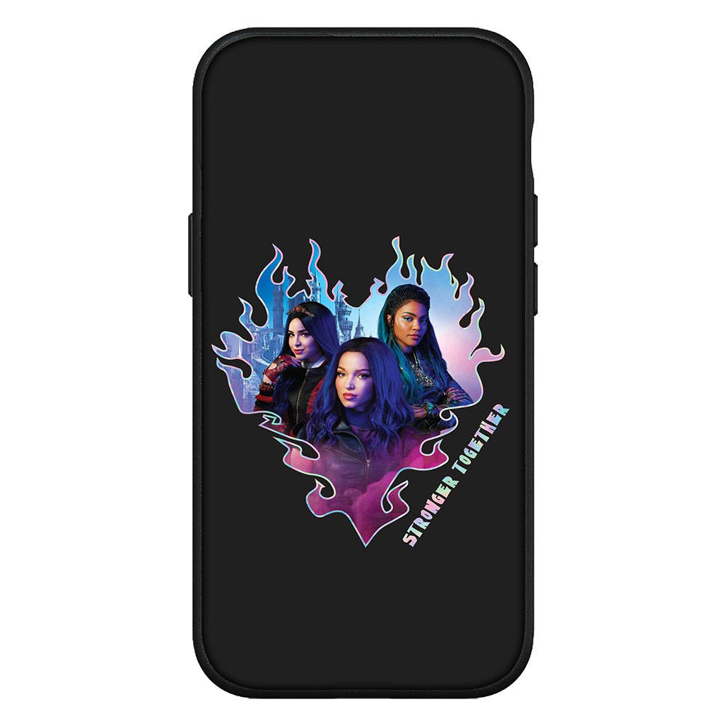 for Samsung Galaxy S24 S23 iPhone 16 15 14 Xiaomi Redmi Note 13 12 11 10 8 Plus 9 Pro Max X XR A16Phone Case Cartoon Descendants OPPO Huawei Cover