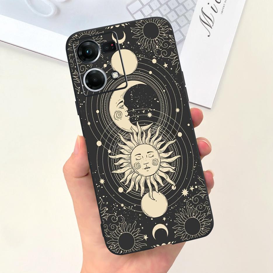 For Oppo F21 Pro 4G Case Oppo Reno7 CPH2363 Cute Fashion Cartoon Cover Soft Silicone Phone Case For Oppo Reno 7 F21Pro 4G Bumper