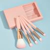 Pcs Makeup Brush Set With Mirror Portable Travel Size