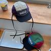 Cotton Contrasting Color Baseball Cap Retro Sunscreen Hat American Style Baseball Hat  Sports