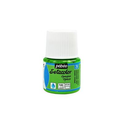 Fabric Paint - PéBéo - Setacolor Opaque - Spring Green - 45 Ml - Water-based