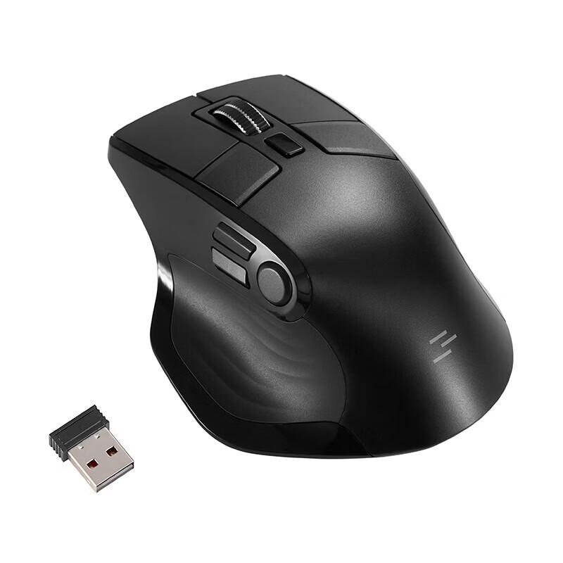 SANWA Ergonomic Dual-Mode Wireless Mouse
