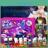 Kleines Zauberermädchen DIY Zaubertrankflasche Wissenschafts-Set für Kinder Pädagogischer Spaß