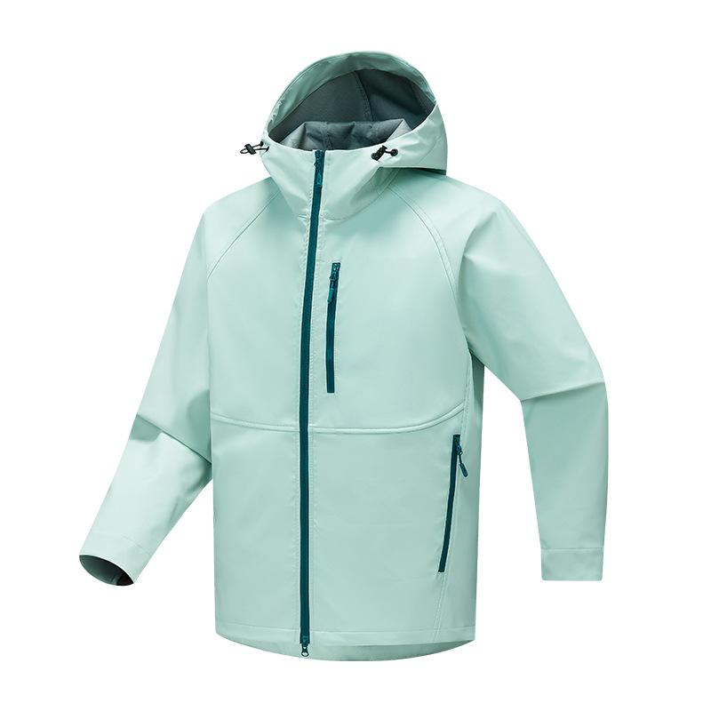 Outdoor Windproof and Water-repellent Jacket Women's Sports Casual Fashion Versatile Hooded Jacket
