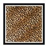 90s Print Leopard Print Elegant Fashion Headscarf Faux Silk Women's Versatile Head Wrap Retro Satin Square Scarf