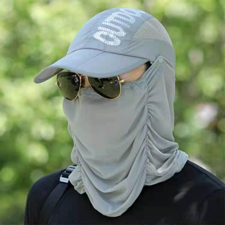 Sun Protection Baseball Cap With Uv Blocker For Outdoor Fishing And Hiking Enthusiasts