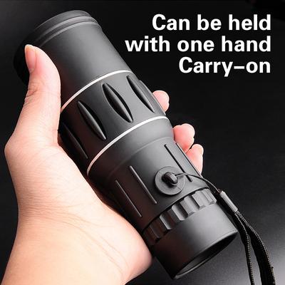 16X52 Monocular Telescope Dual Focus Zoom Binoculars Hd Scope Night Vision With Strap Optical Lens/Rubber Outdoor