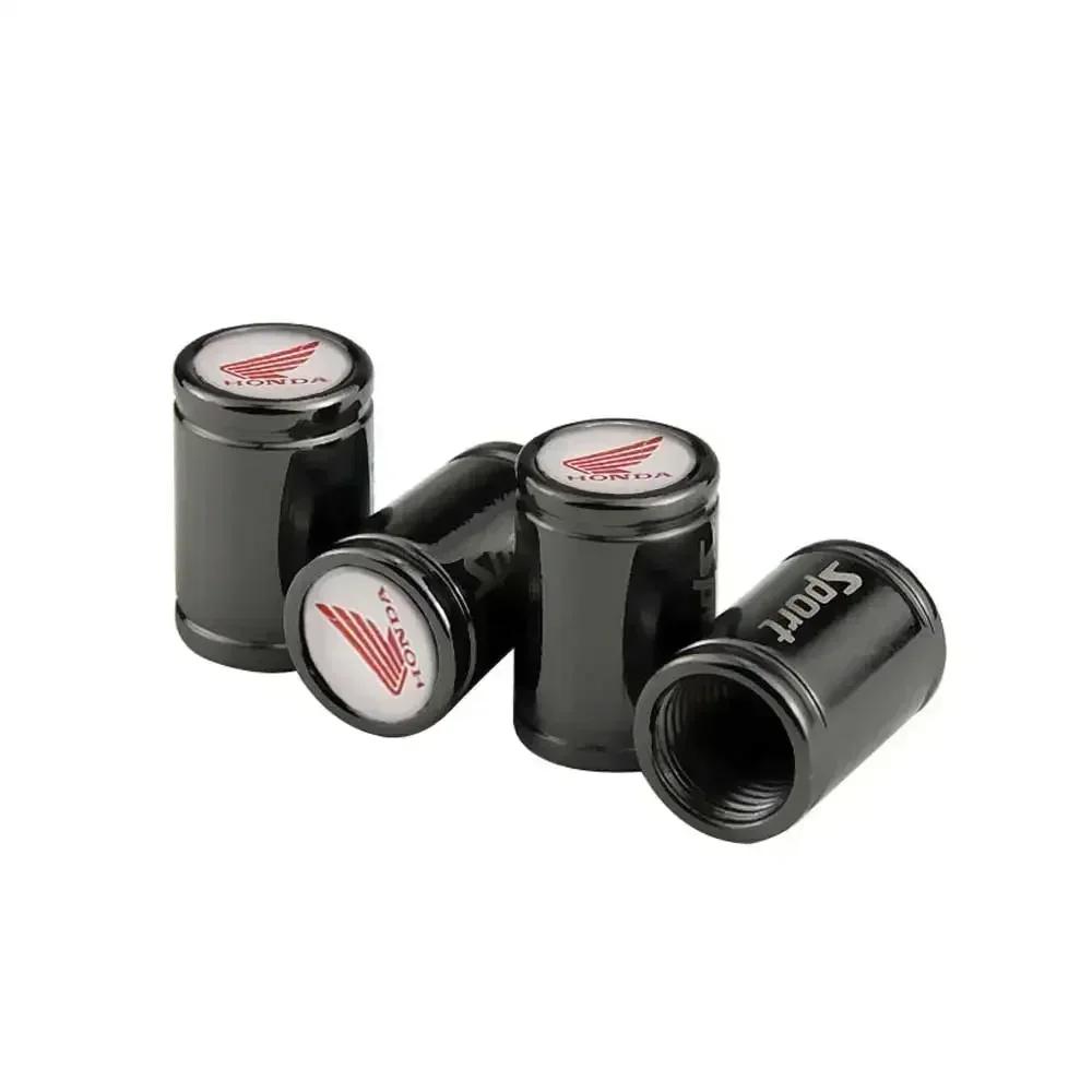 4pcs Car Wheel Tire Valve Cap Cover for Honda Civic FIT CRV Accord Jazz HRV Stepwgn Prelude Insight Odyssey CRZ 2025 Accessories