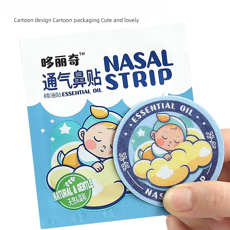 Nasal Breathing Is Not Smooth, Nose Bridge Ventilation Sticker, Nose Pass Sticker, Auxiliary Rest Plant Ingredients, Nasal Soothing Sticker