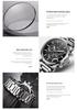 Binyan Men's Multifunction Quartz Watch - Fashion Leather with Calendar 5104