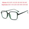 Rivet Frame Square  Glasses Prescription Spectacles Myopia -0.5 -0.75 -1.0 -2.0 To -6.0