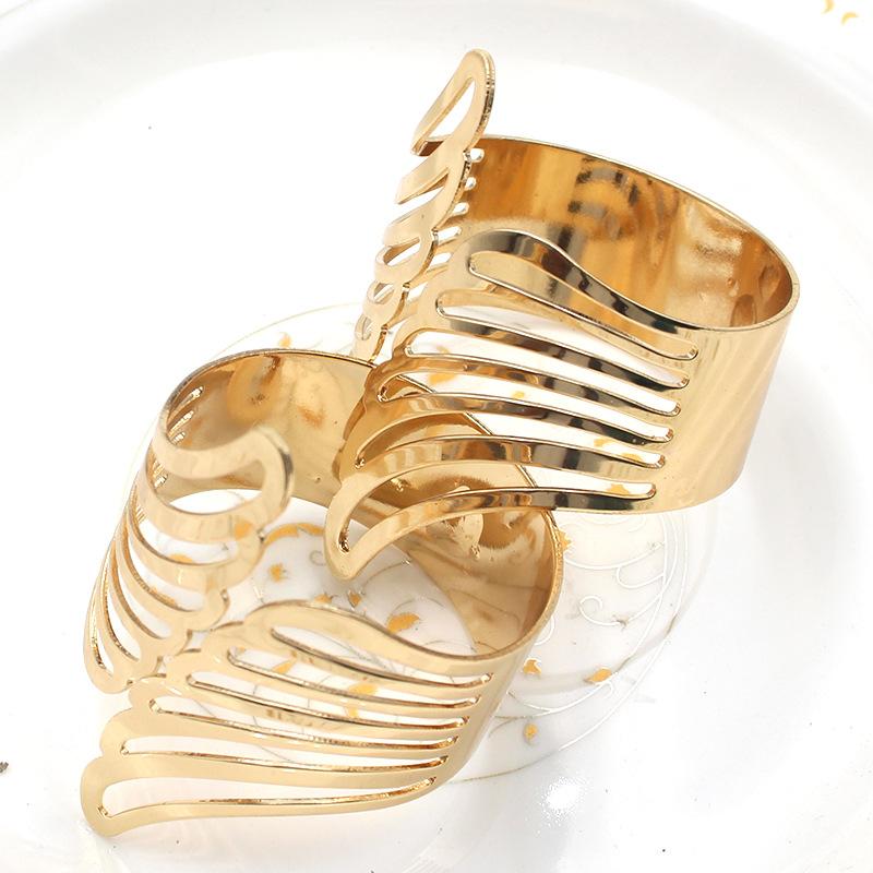 1-24PCS Minimalist Butterfly Wing Napkin Rings Luxury Hotel and Wedding Fine Dining Table Decor Napkin Holders