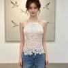 Sling vest outer wear neck lace D beads summer sexy temperament versatile fashion beauty back with clothes