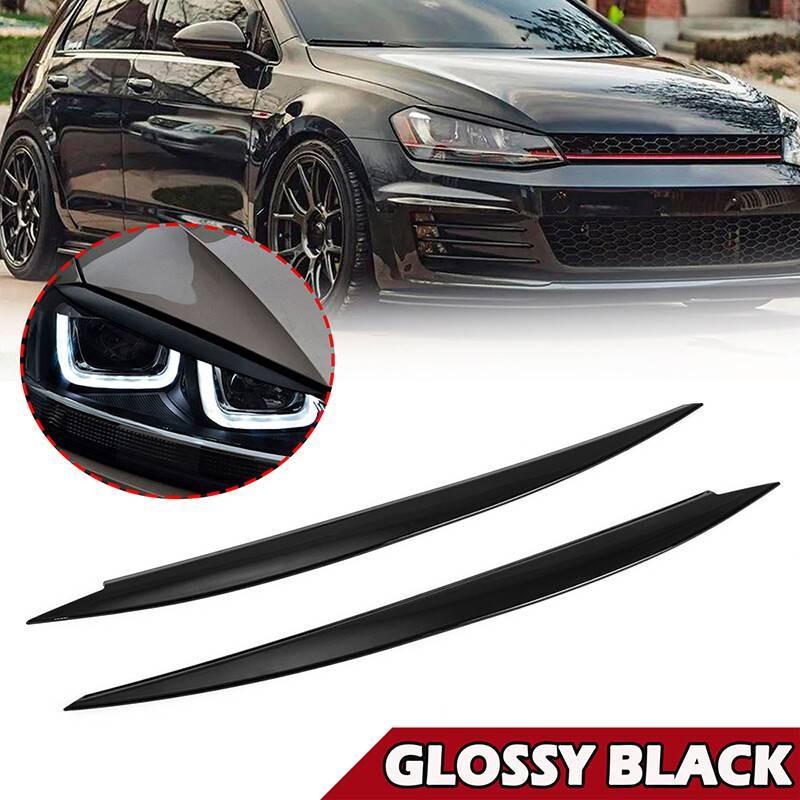 Car Headlamp Protection Sticker Headlight Cover Trimming Exterior Protection Sticker for VW Golf MK7 2013-2019