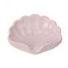 Nordic Style Seashell Soap Dish, Bathroom Soap Holder Multipurpose Cosmetic Jewelry Organizer White Desktop Decor