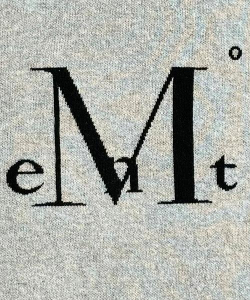 MUCENT Dorf Big Logo Lambswool Jacquard Knit (Unisex)
