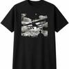 Biplane Retro Mens Womens T-Shirt Vintage Unisex Novelty Gift Tee Funny Present