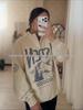 Trendy Rogue Print Lapel Zipper Hoodie: Autumn/Winter Fashion Essential