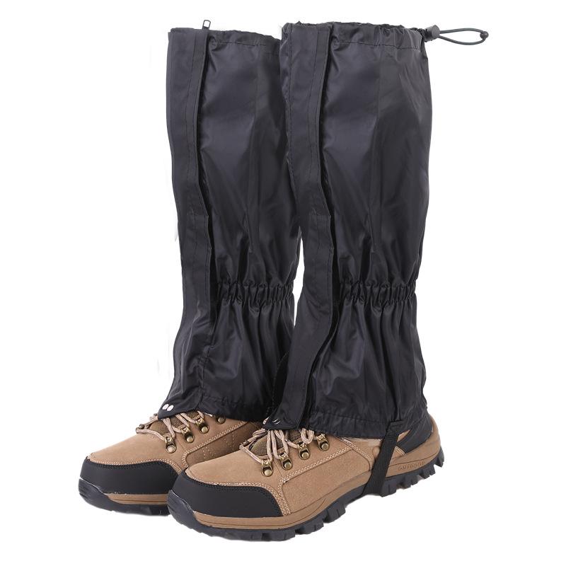 Outdoor Zipper Velcro Gaiters: Sand & Insect Resistant Snow & Hiking Shoe Covers