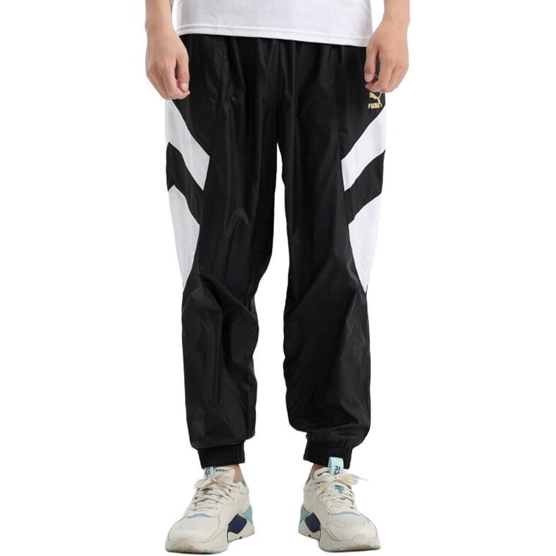 PUMA Tailored For Sport Worldhood Pants 'Black White' Men's 597611-01