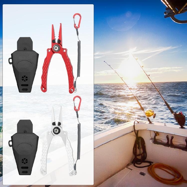 Fishing Lip Gripper Grabber Light Weight Aluminum Alloys Fishing Tackle Lip Grip Grabber Clamps Keeper Fishing Pliers