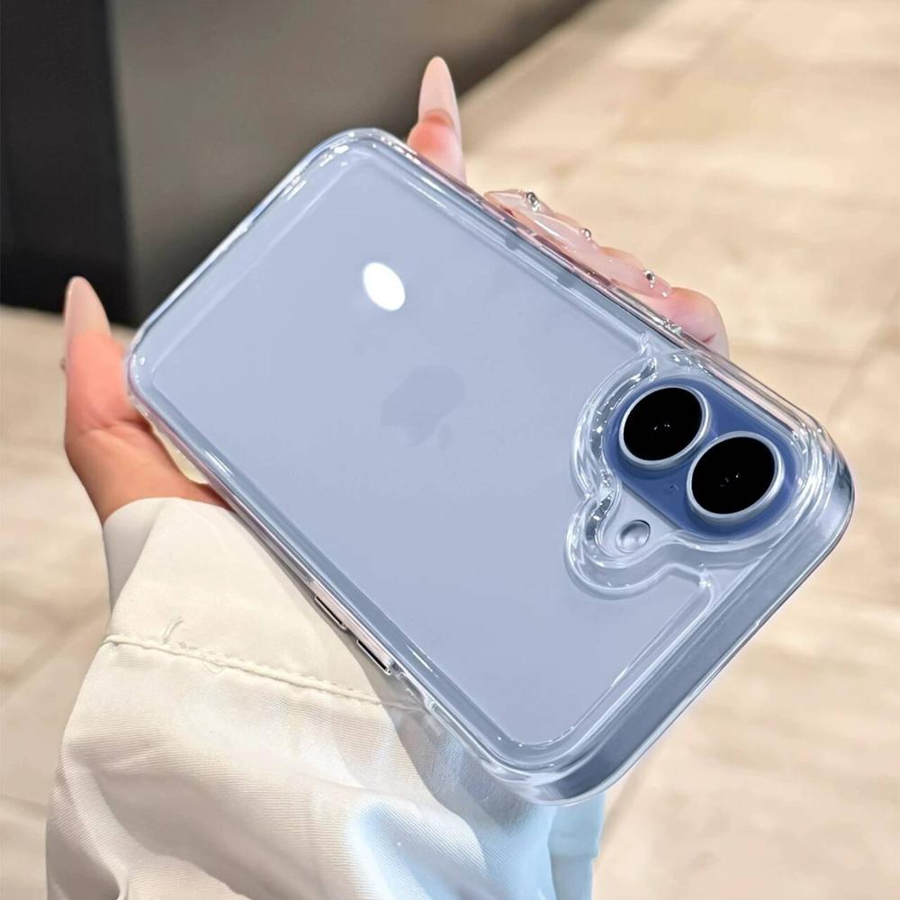 Transparent Acrylic Clear Phone Case For iPhone 17 Air 16 15 14 13 12 11 Pro Max Plus XS X XR Shock Proof Protection Back Cover