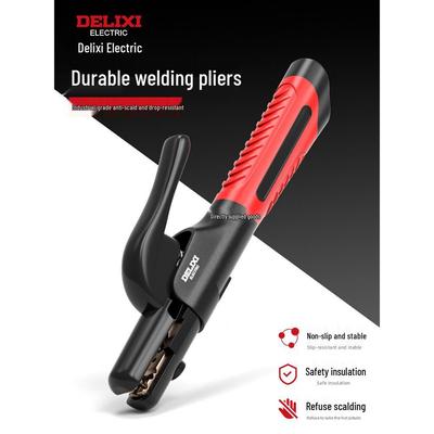 Delixi Electric Industrial-Grade Pure Copper Welding Torch Pliers - Anti-Scald Clamps