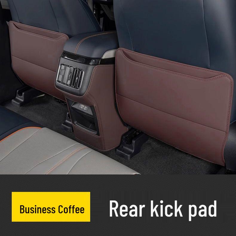 Rear Seat Anti-Kick Mats for BYD Models: Seal 06, Sea Lion 07, Han, Tang, Seagull, Yuan UP, Yuan Plus, Qin L
