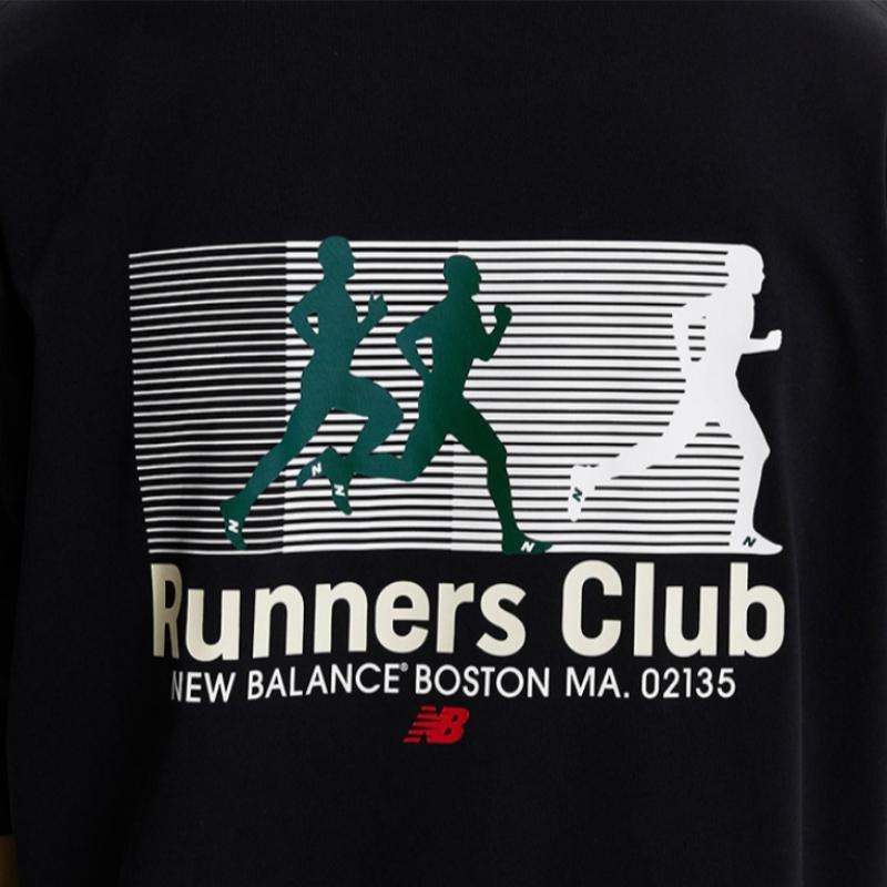 New Balance M Short Sleeve Tee Nqj Nbnee22423 19 Uni Runners Club Graphic Short Sleeve Tee