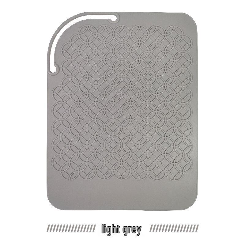 Silicone Heat-Resistant Mat for Curling Irons and Hair Straighteners - Hairdressing Tool Pad