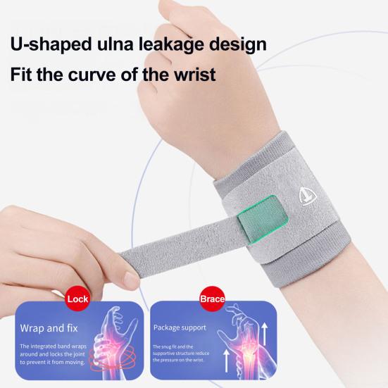 Compression Wrist Brace for Men Women Adjustable Wrist Wrap for Carpal Tunnel Pain Relief Elastic Wrist Support for Weightlifting Working Out