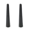 1 Set Autoantenne Mini Kurz Fahrzeugzubehör Starkes Radio Dachmontage Fm Am Dab Schwarz 9cm Länge Auto Universal Mit Schrauben