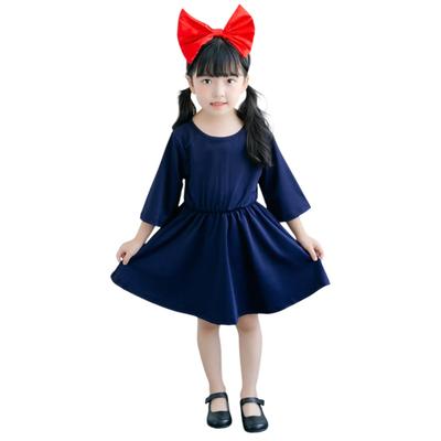 Witch Kids Halloween Navy for Perfect for Cultural School New and Parties [Formemory] Dress, Cosplay, Costume, Blue, Cute, Girls, Festivals, Events,