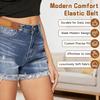 2PCS No Buckle Belts for Men, Buckless Belt for Men Women, Metal Hook Elastic Belt, Birthday Valentines Gifts for Him Her
