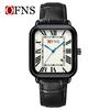 Ofns 1533 Top Brand Men Watch Top Brand Luxury Military Fashion Waterproof Male Clock Rubber Quartz Business Leather Wristwatch
