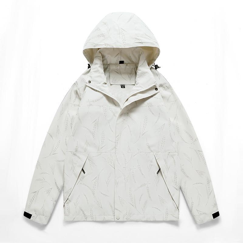 Spring and Fall Jacket Men's Trend Plus-size Casual Spring Top Baseball Uniform Men Solid Color Hardshell Jacket Men