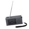Solar Crank Radio Emergency LED Flashlight Cell Phone Charger 2000mAh Portable Rechargeable AM FM NO