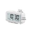 Smart digital LED alarm clock for students with silent backlightelectronic clock with night vision function 12/24H digital clock