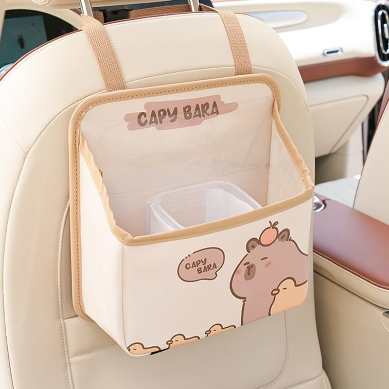 Car Back Seat Organizer Multifunctional Car Storage Bag Large Capacity Car Tissue Holder Storage Bag