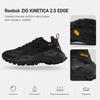 Reebok Zig Kinetica 2.5 Edge Black Pure Grey Unisex Sneakers White 100074785