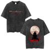 Washed Vintage Game Bloodborne Fear The Old Blood T Shirt Men Women Casual Oversized T-shirt Male High Quality Cotton T-shirts