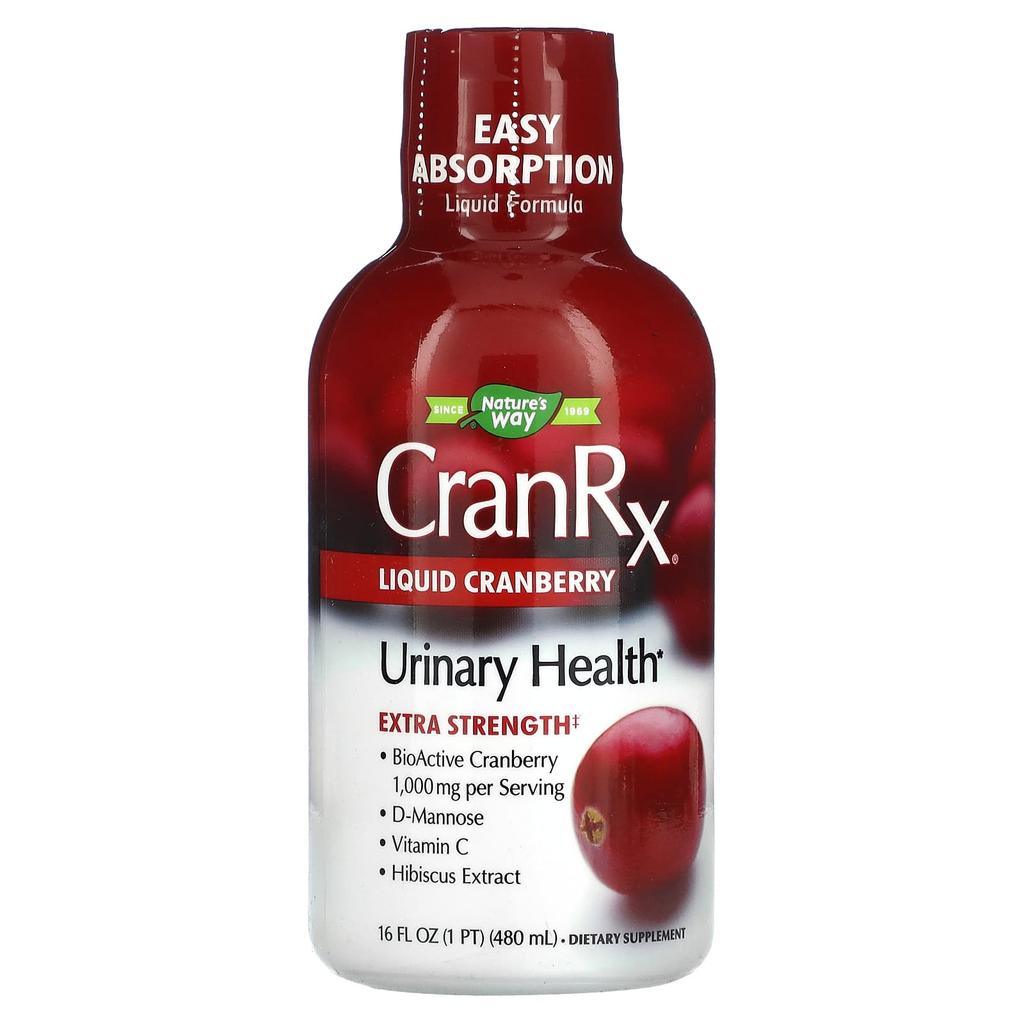 Nature'S Way, Cranrx, Liquid Cranberry, 16 Fl Oz (480 Ml)