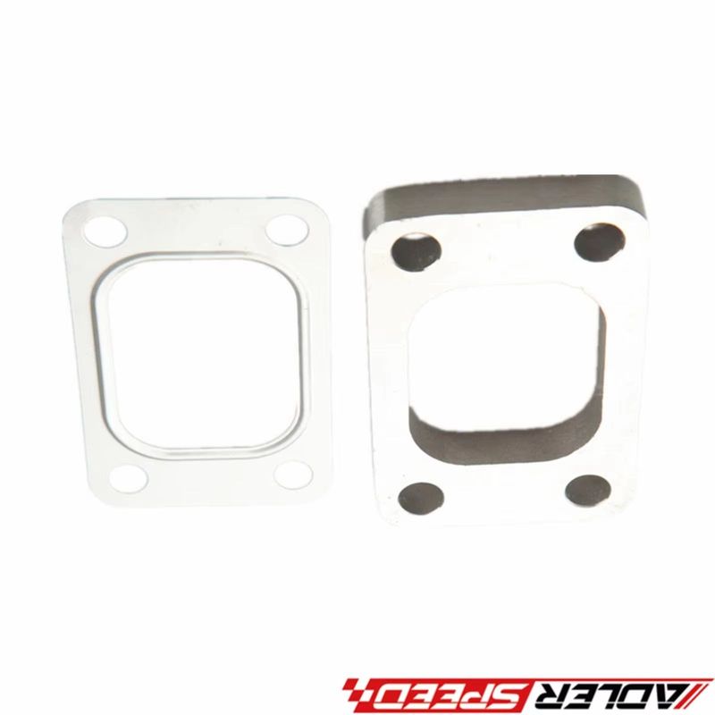 For T25 T28 T304 SS Turbo Manifold Turbo Charger Inlet Flange W/ 304SS Gasket