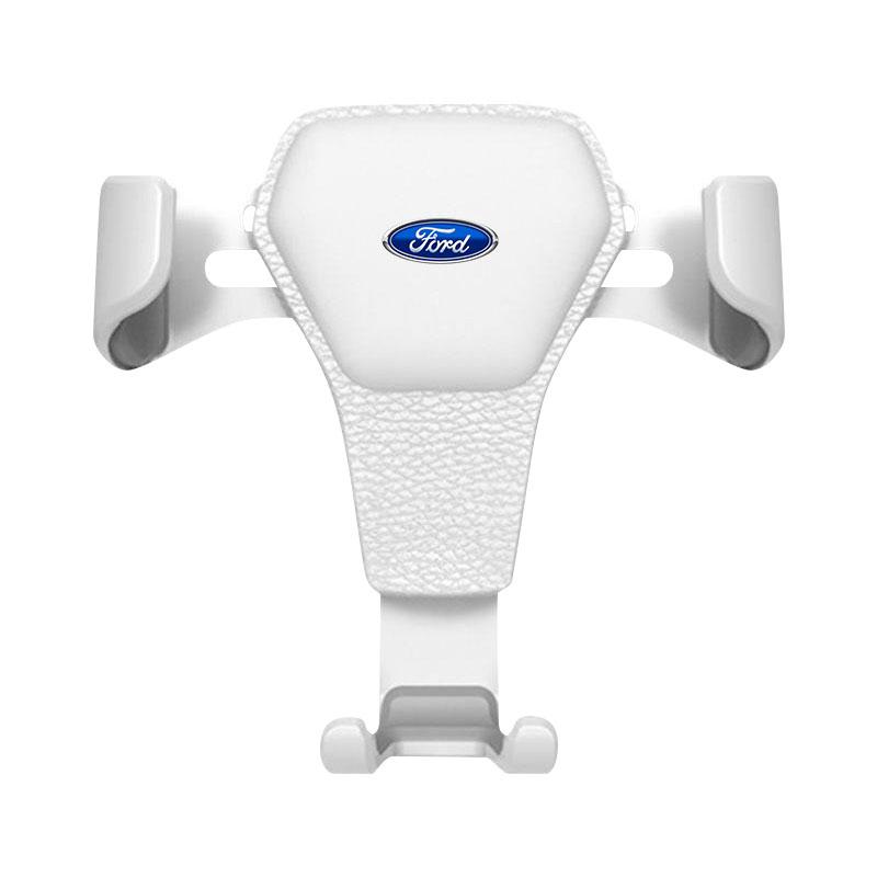 Car Badge Phone Holder Bracket Air Clip Mount Stand Accessories For Ford Focus Mk3 Fiesta Ranger Fusion Mondeo Mustang Fusion Kuga Ecosport