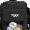 Unisex Nylon Crossbody Bag Multi Pocket Casual Shoulder Handbag for Travel Work