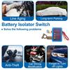Battery Disconnect Switch 6-14V Battery Power Cut Isolator Kill Switch ON/Off Batteries Cut Off Switches for Cars Vehicles RVs and Boats 1 Pc