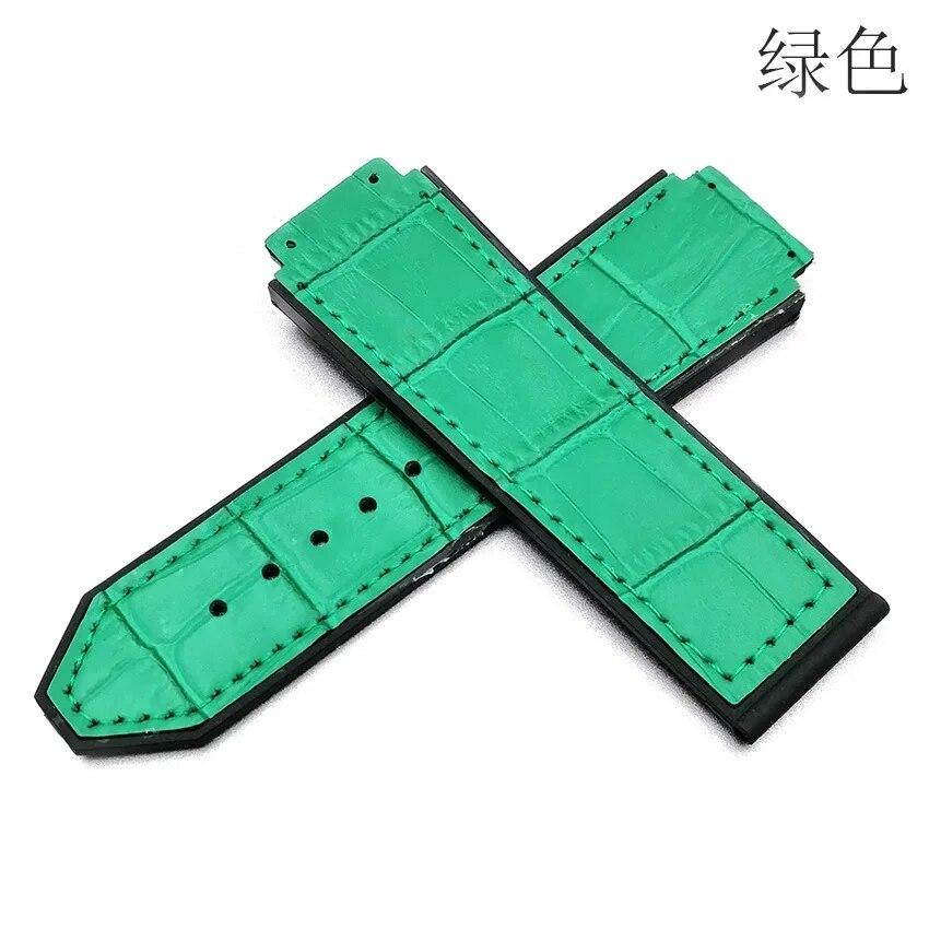 26mm*19mm skinnklokkeremspenne 22mm for HUBLOT Big Bang Series Silikonklokke Armbåndsurtilbehør