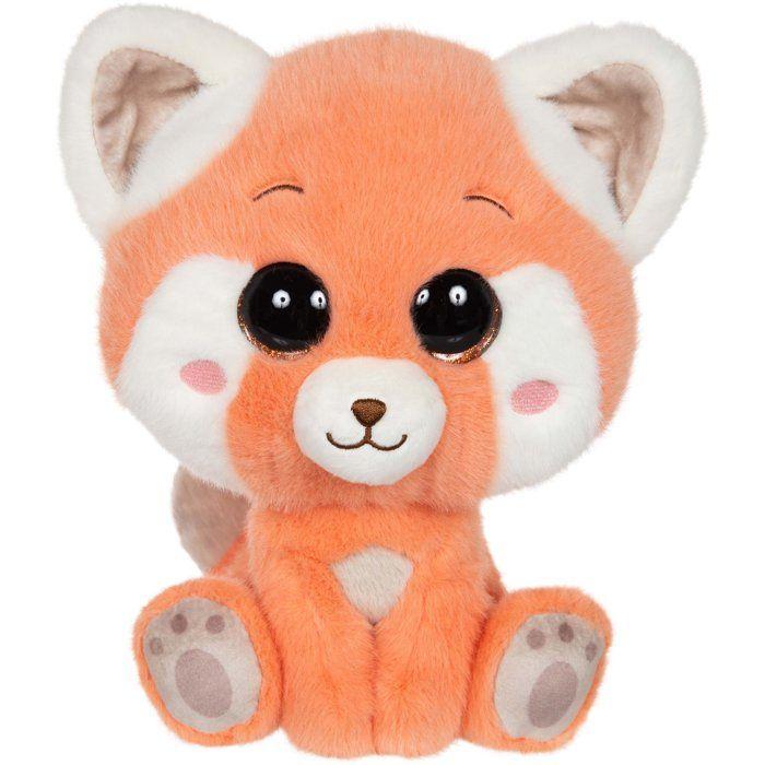 Peluche Kawami panda roux GIPSY TOYS - 15 cm - look adorable