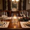 Transparent Tea Light Candle Holders European Style Glass Candlestick  Table Centerpieces
